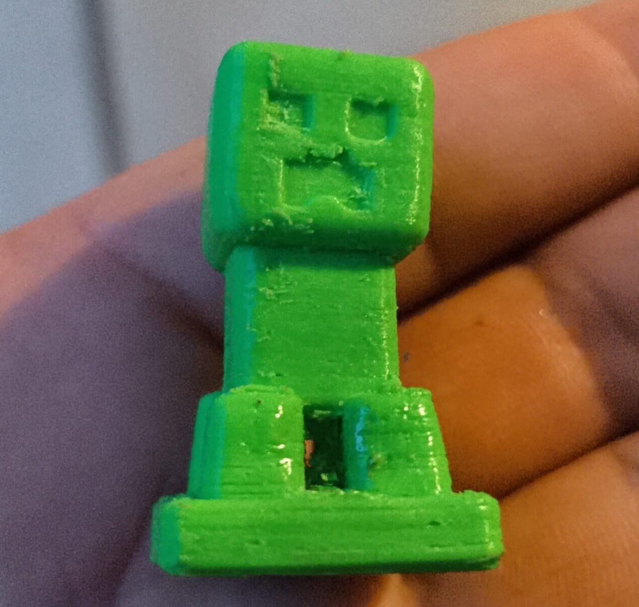 Impresión pequeña de Creeper